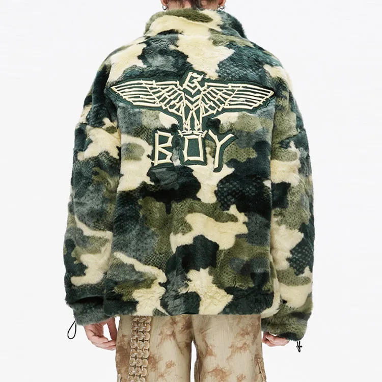 Boy London Jackets Unisex Green Camouflage-1