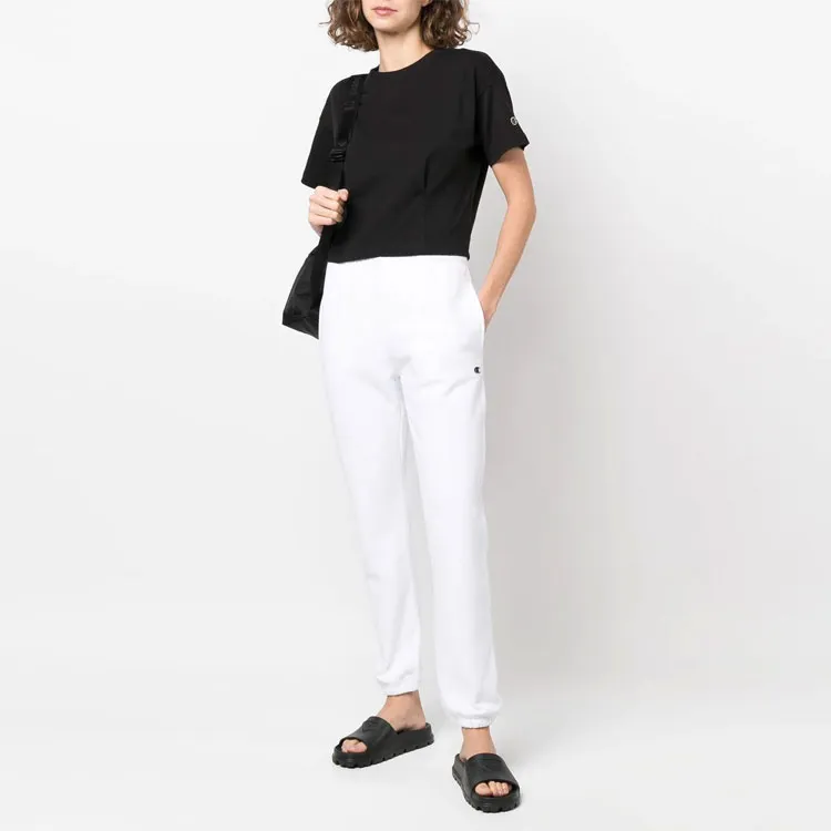 Champion SS22 Moderate Sports Pants Women's White-1
