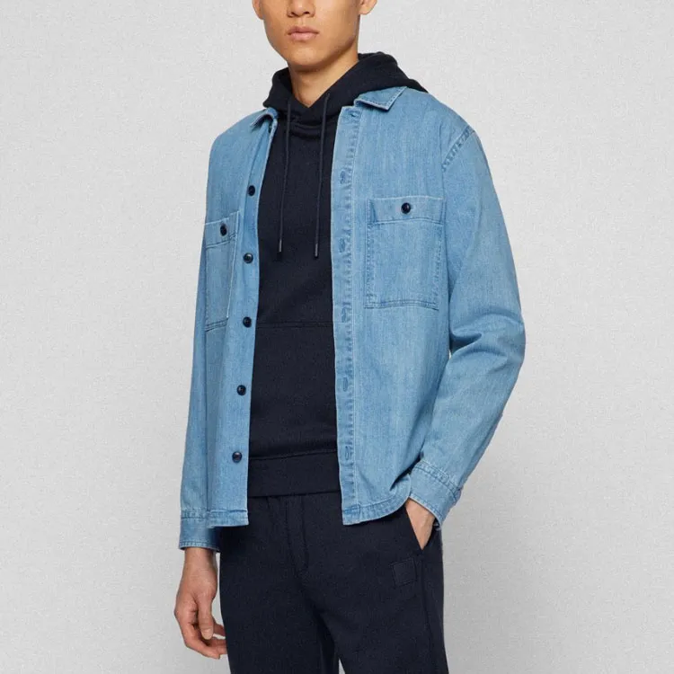 HUGO BOSS Sweatshirts Men Dark Blue-3