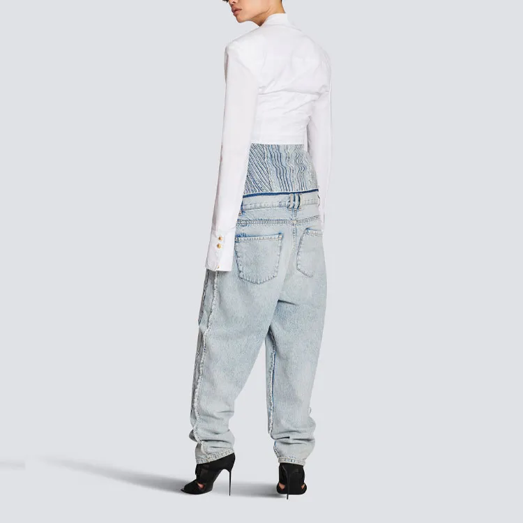 BALMAIN Cropped Shirt-2