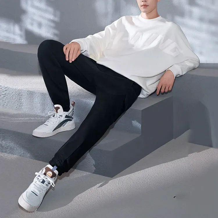 LINING Sports Life Collection Sweatshirts Men Ivory-4