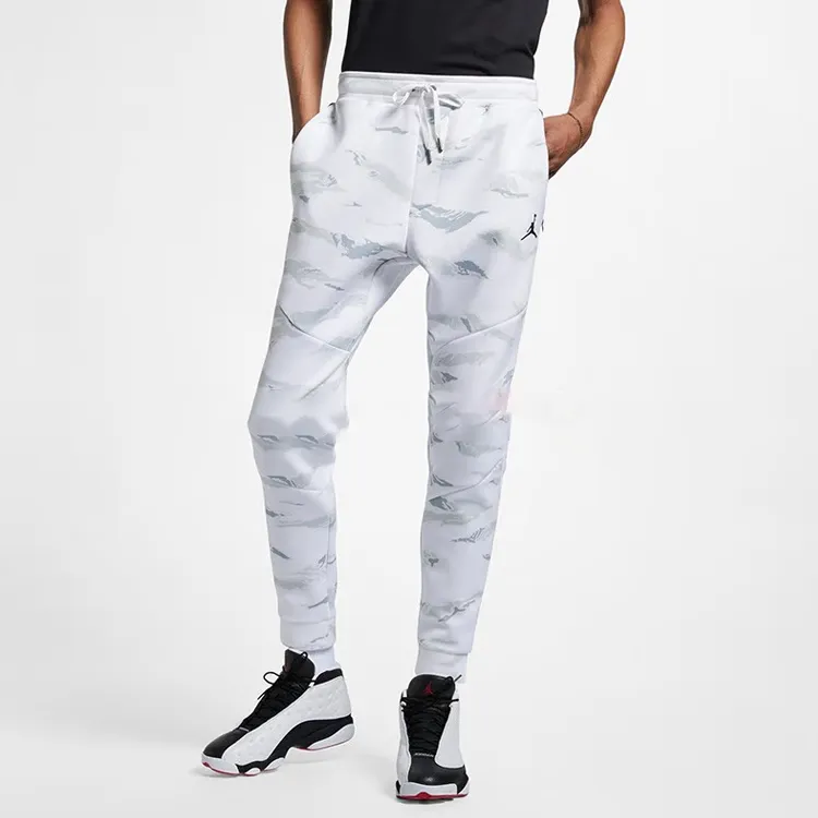Jordan Knitted Sweatpants Men White-2