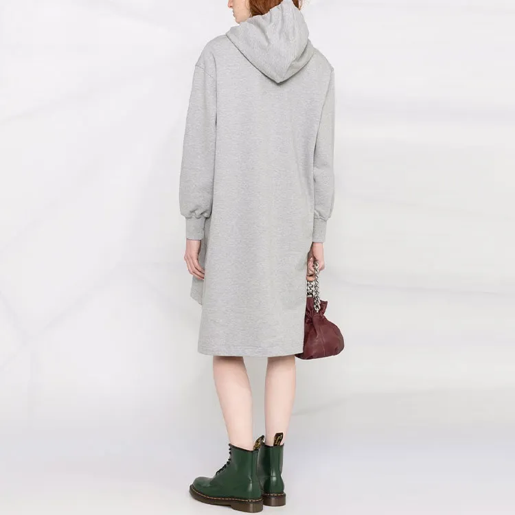 DIESEL Long-Sleeved Dresses Women's Gray-2