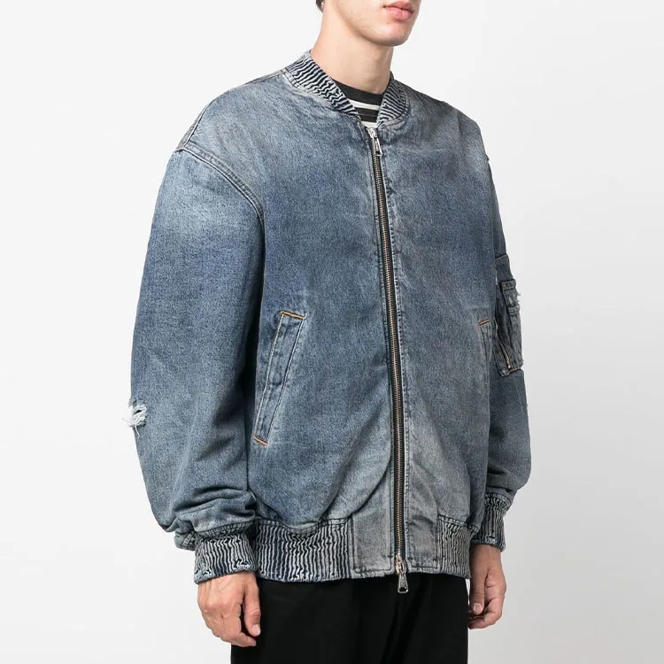 DIESEL Jackets Men Blue-3