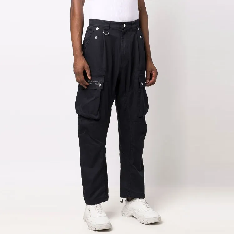 DIESEL Cargo Pants Men Black-3