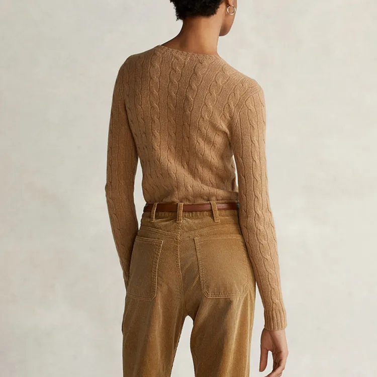 Polo Ralph Lauren Pony Embroidered Cable Knit Jumper-3