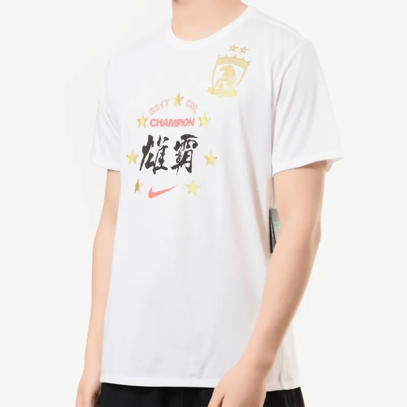Nike T Shirts Men White-2