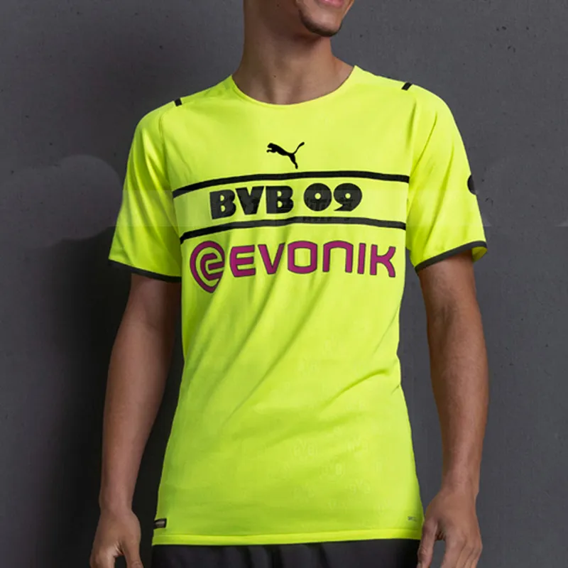 PUMA T7 GO FOR Soccer Jerseys Men Yellow-2
