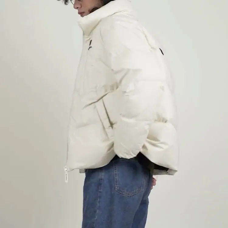 New Balance Down Jacket Winter Unisex Cream White-4