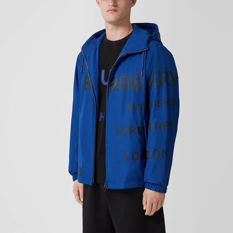 Burberry Horseferry Print Check Nylon Hooded Jacket-3
