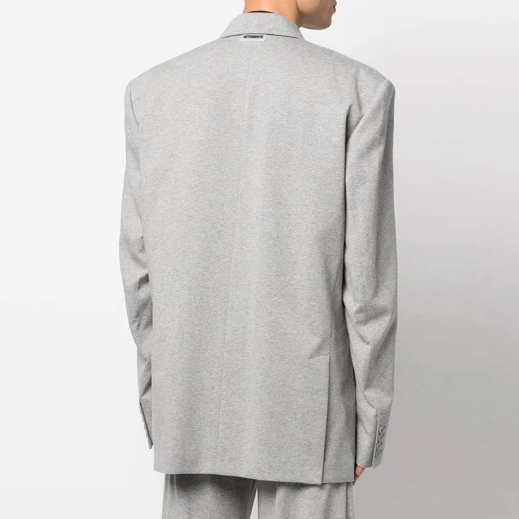 Vetements Single breasted Shoulder pad Blazer-2