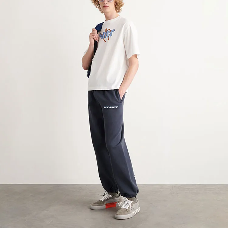OFF WHITE Graff Wht Pupp Over Ska S/S Tee-3