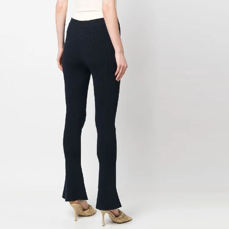 Jacquemus Knitted Sweatpants Women's Blue-2