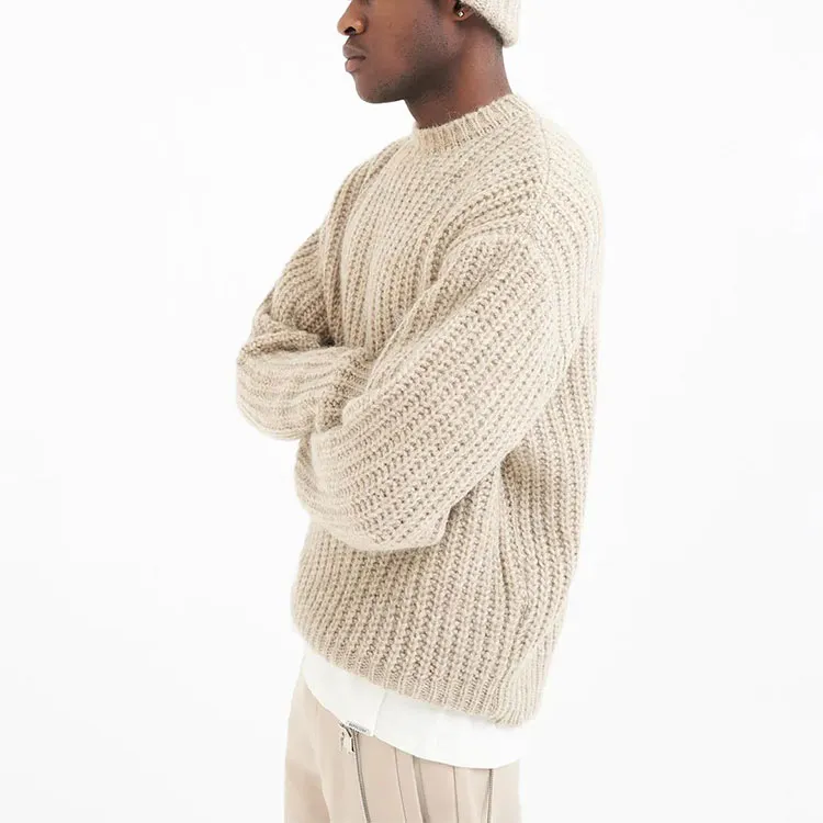 REPRESENT Sweaters Men Beige-3