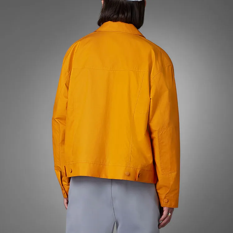Adidas Originals Blue Version Collection Jacket Men's Yellow-3