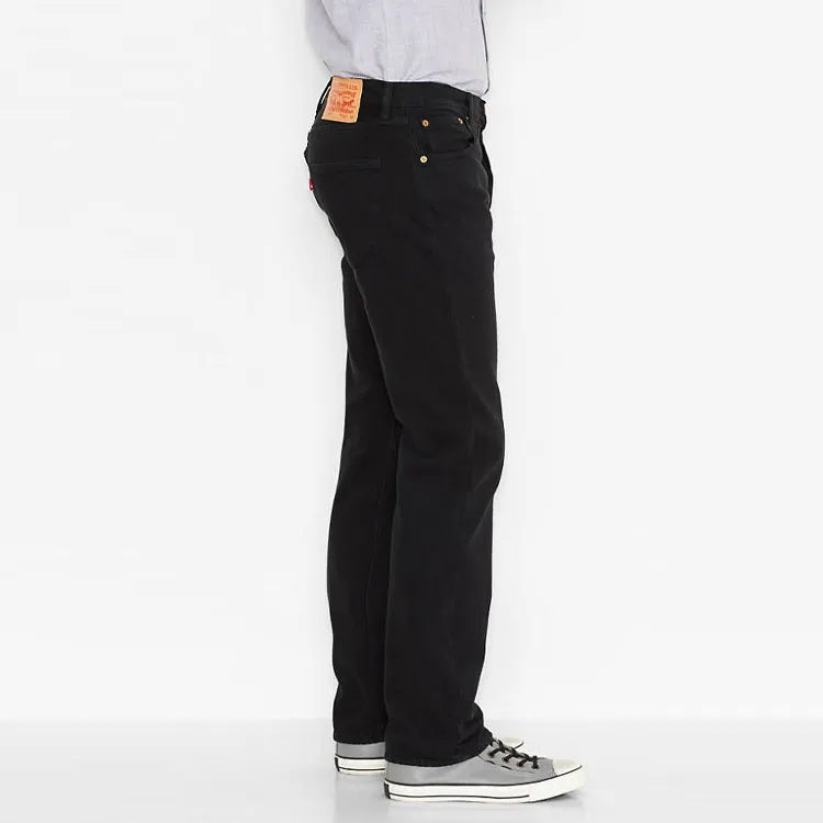 Levi's 501 Logo Patch Straight Leg Jeans-3