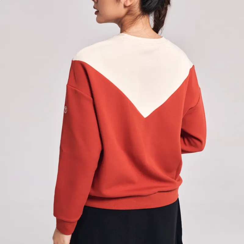 Erke Sweatshirts Women's Sauce Orange-3