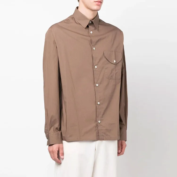 Jacquemus Shirts Men Brown-3