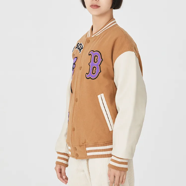 MLB Baseball Jerseys Unisex Khaki-3