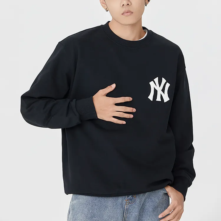 MLB New York Yankees Sweatshirts Unisex Black-4