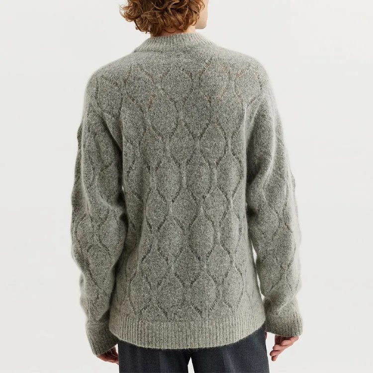 HOLZWEILER Sweaters Men Gray Green-3