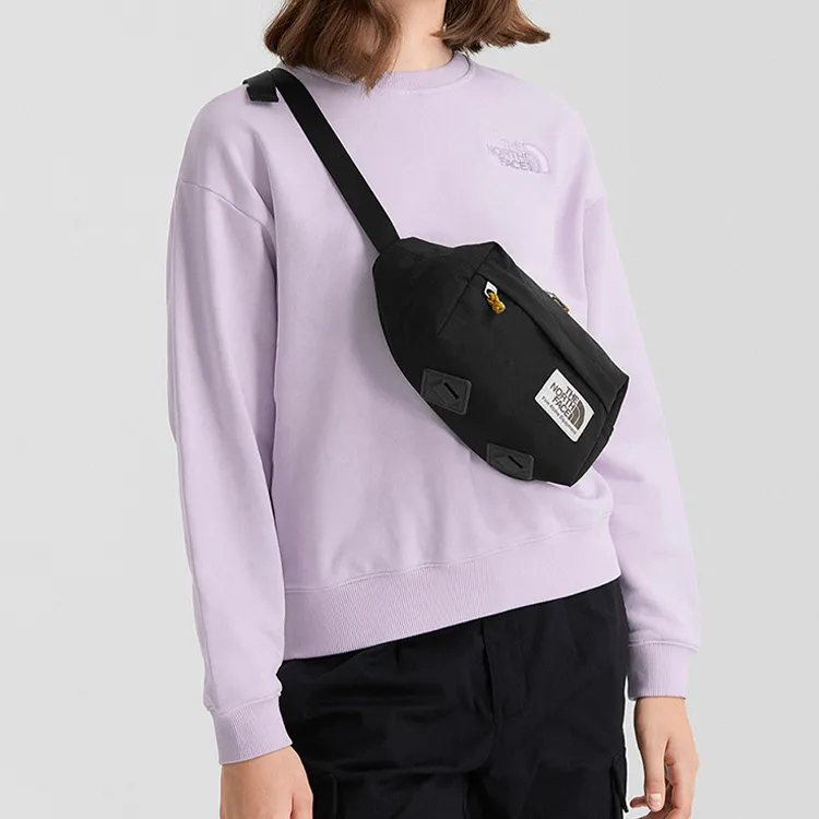 THE NORTH FACE Recycled Nylon Fanny Pack Regular Unisex Black-4