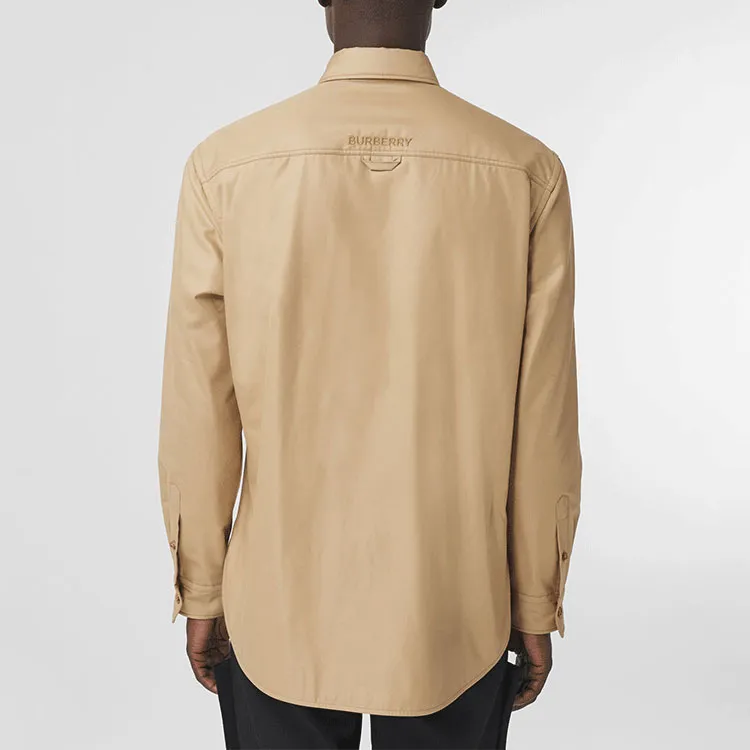 Burberry Shirts Men Baked Peach-2