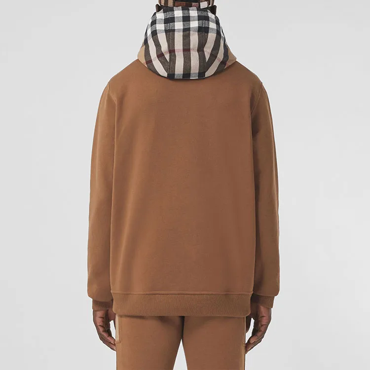 Burberry Check hood Cotton blend Hoodie-2