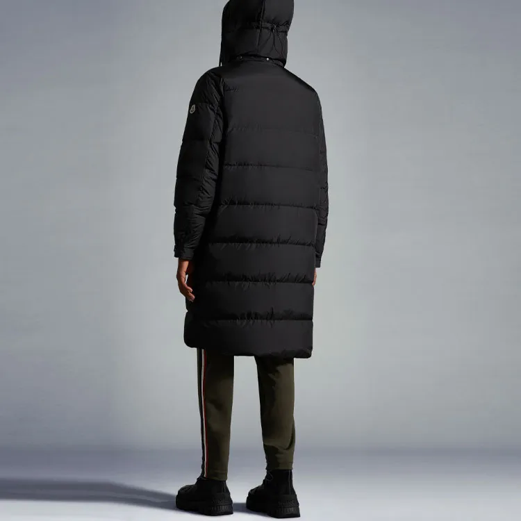 Moncler Harel Long Down Reversible Coat-3