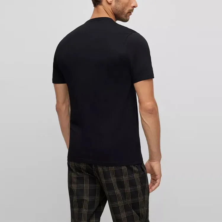 HUGO BOSS FW22 T Shirt Men's 3 Pack Black-3