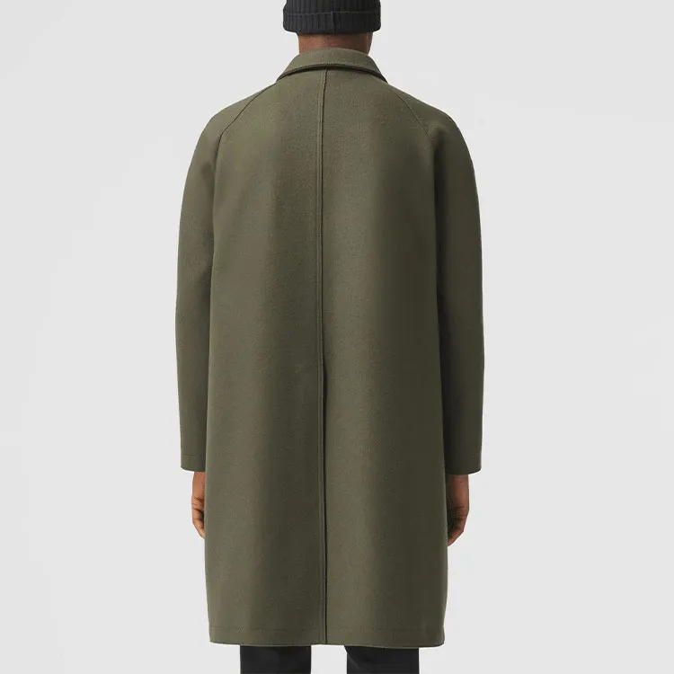 Burberry Coats Men's Army Green-2
