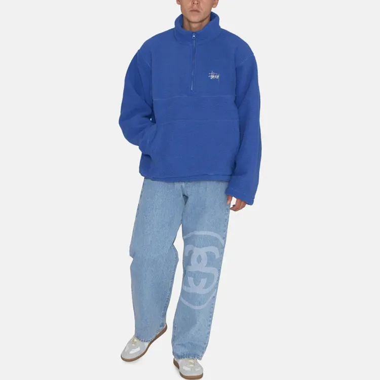 Stussy Half Zip Mock Neck-15