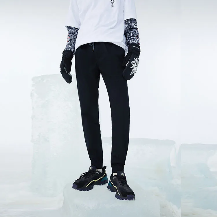 VOLCOM Jogger Casual Pants Men's Black-5