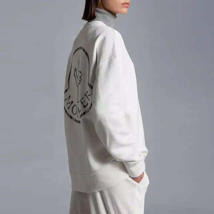 Moncler Logo print Long sleeve Sweatshirt-3