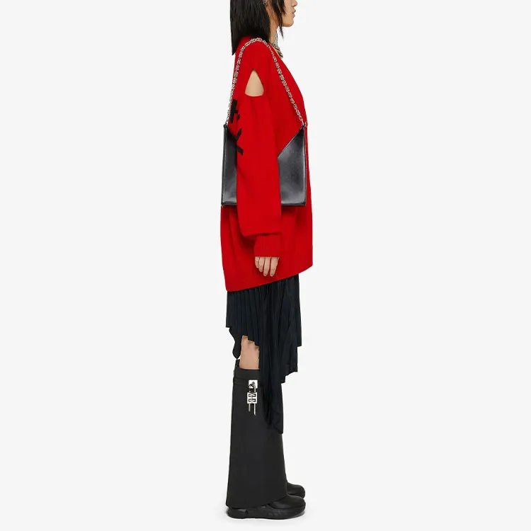 Givenchy Cashmere Sweaters Women's Red-3