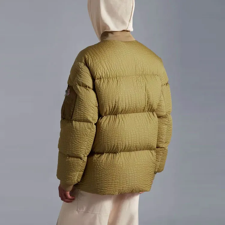 Moncler Down Jackets Men Olive Green-3