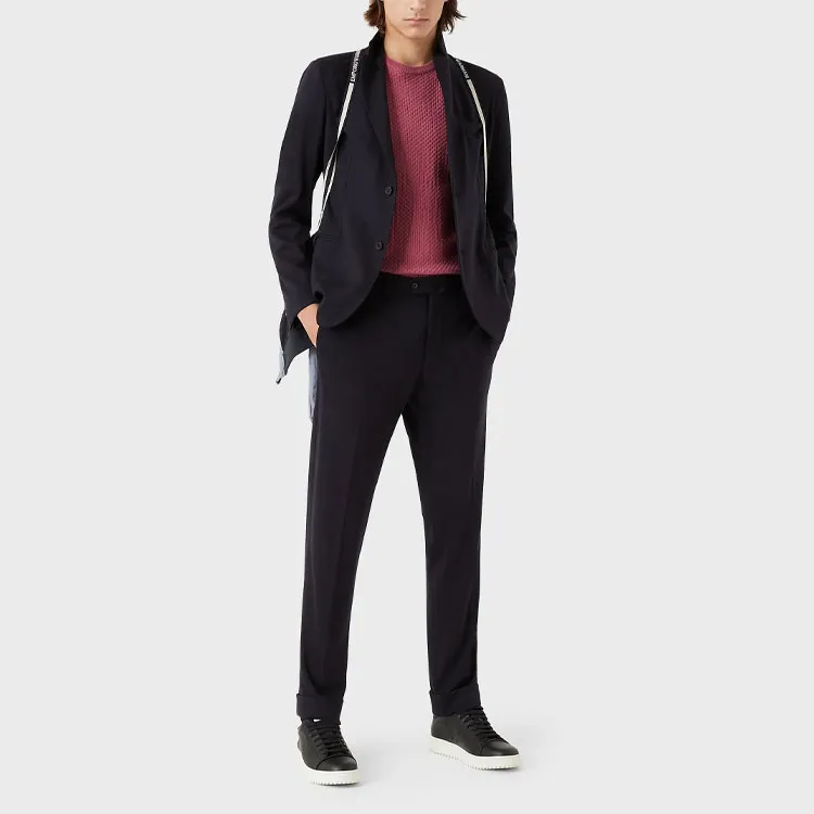EMPORIO ARMANI FW22 Knitwear Men's Rose Pink-1