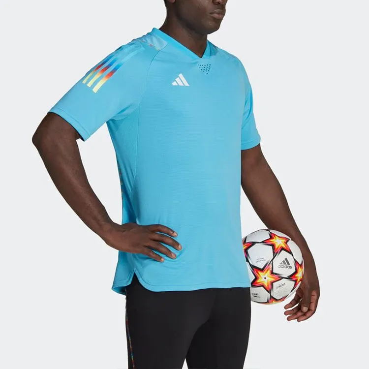 Adidas Soccer Jerseys Men Blue-5