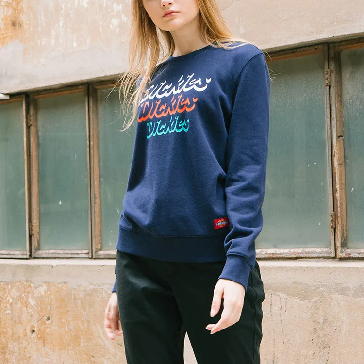 Dickies Sweatshirts Women's Navy Blue-4