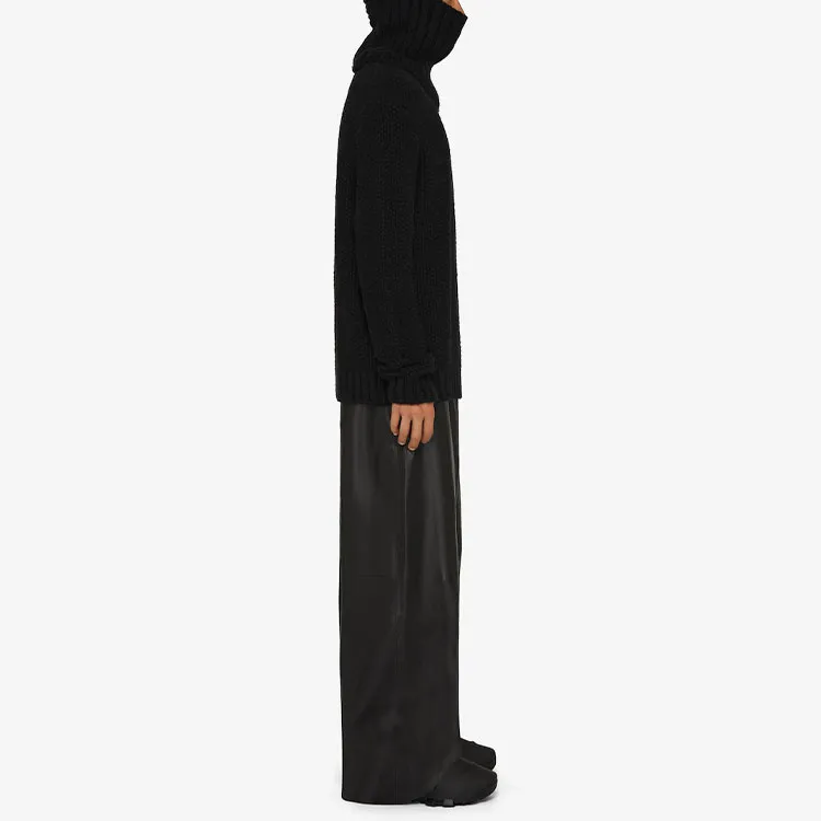 Givenchy Balaclava Textured Crew Neck Sweater-3