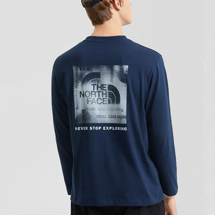 THE NORTH FACE FW22 Pioneer Design Series T Shirt Unisex Blue-3