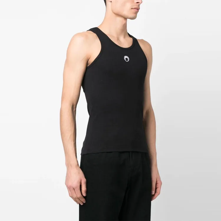 Marine Serre Embroidered logo Tank Top-3