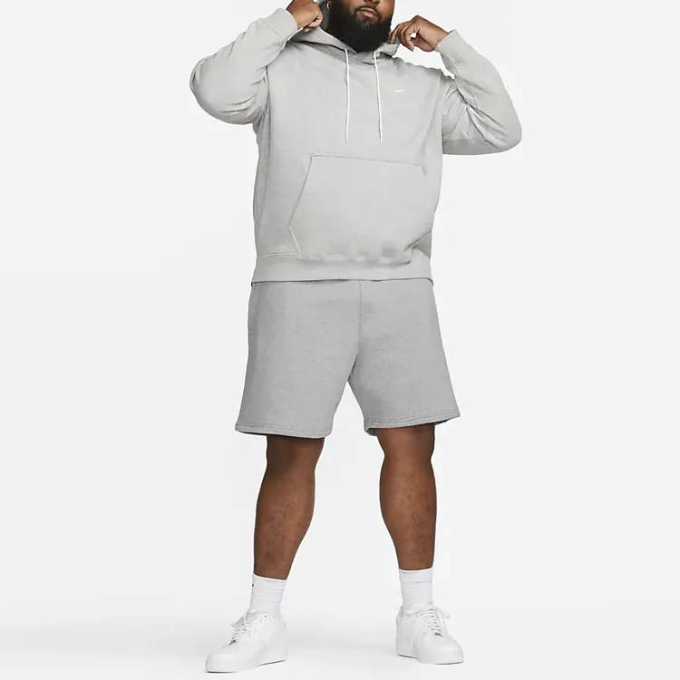Nike Solo Swoosh Fleece Shorts-2