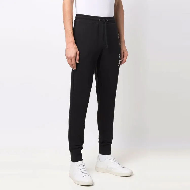Tommy Hilfiger Knitted Sweatpants Men Black-3