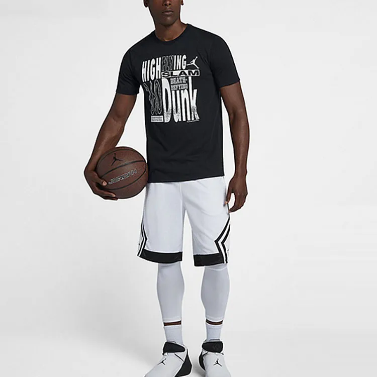 Jordan AIRTIST Series T Shirts Men Black-4