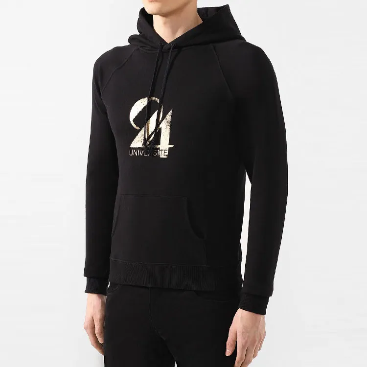 SAINT LAURENT Sweatshirt Men's Black-4