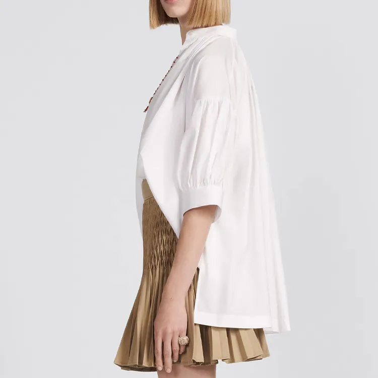 DIOR Pleated Mini Skirt-4