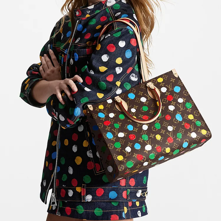 LOUIS VUITTON X Yayoi Kusama OnTheGo Mm Monogram Multicolor-6