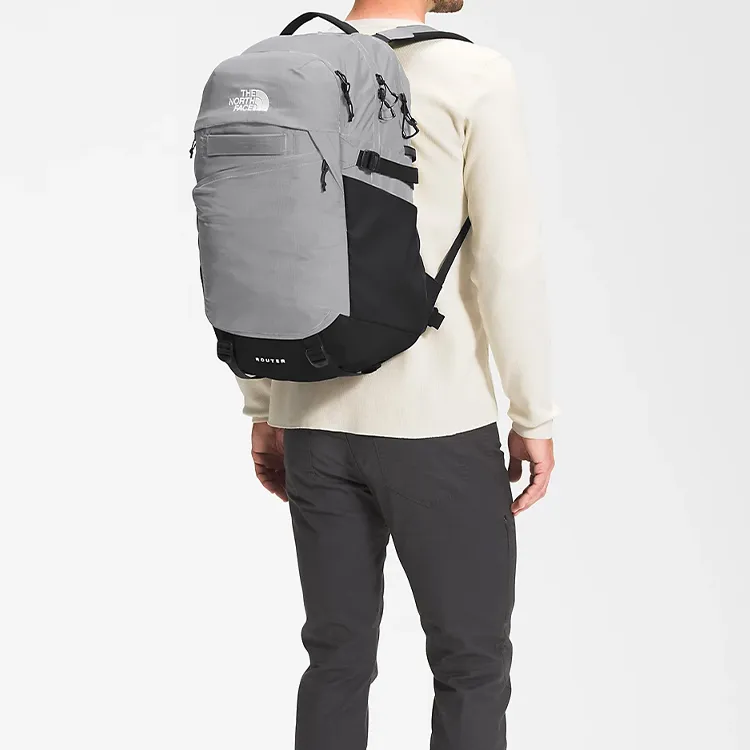 THE NORTH FACE Nylon Backpack Women's Gray-5