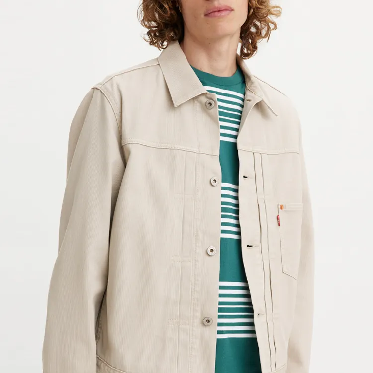 Levis Jackets Men Khaki-3